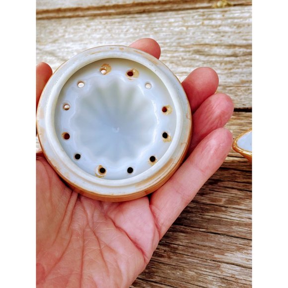 Vintage Lusterware citrus Juicer Reamer Peach - Picture 4 of 11